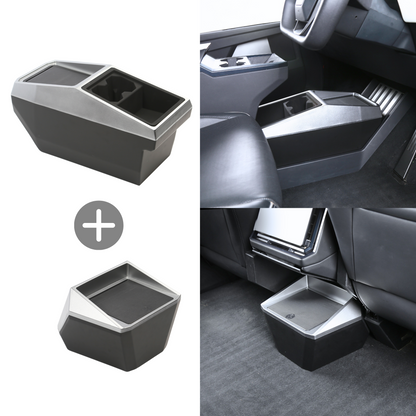 Tesla Cybertruck Rear Storage Box & Trash Can