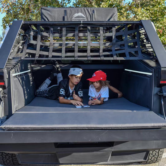 Tesla Cybertruck Inflatable Air Mattress & Self-inflating cushion