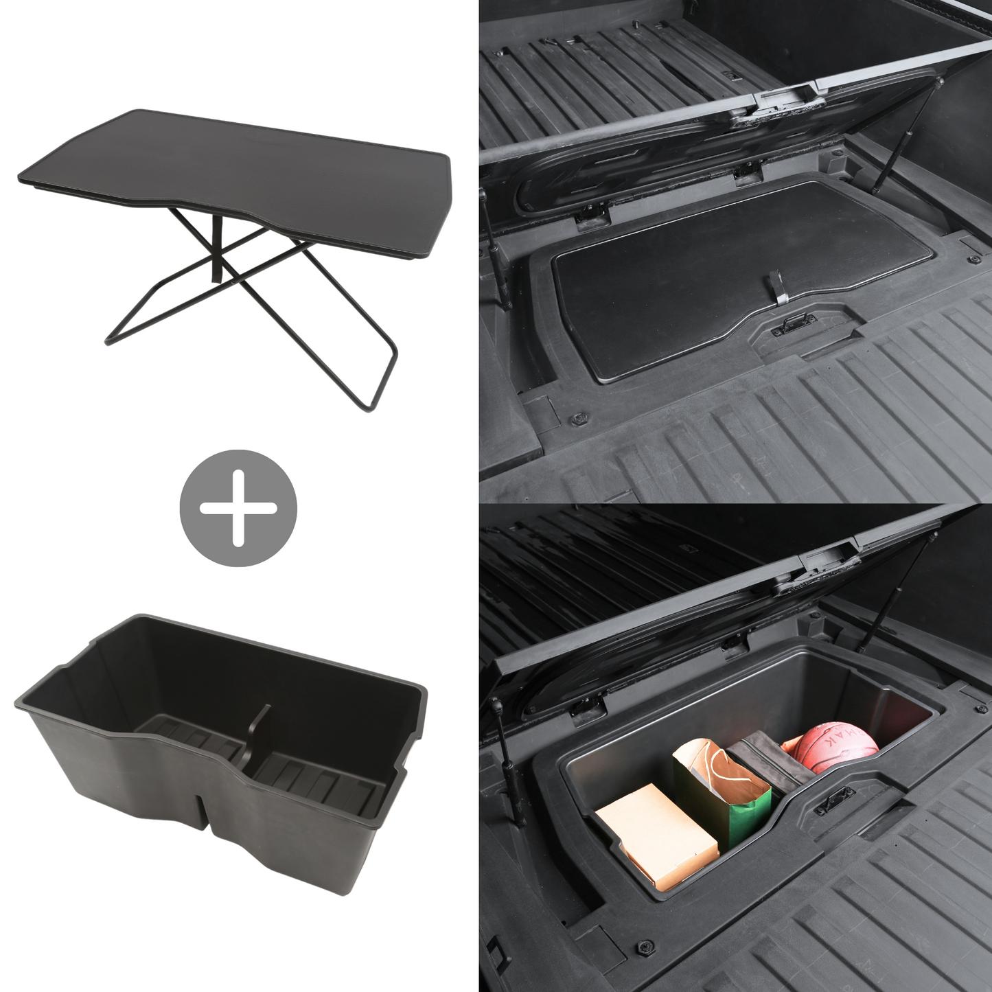 Cybertruck Sub Trunk Storage Box Rear Trunk Insert