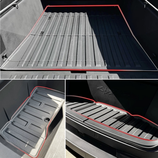 Tesla Cybertruck Trunk Bed Mat Set - CyberGearco