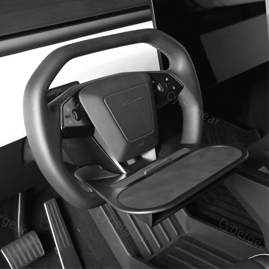 Removable Steering Wheel Tray for Cybertruck