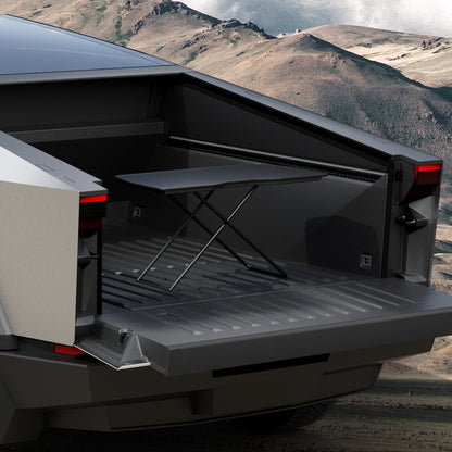  Tesla Cybertruck Rear Trunk Foldable Camping Table 