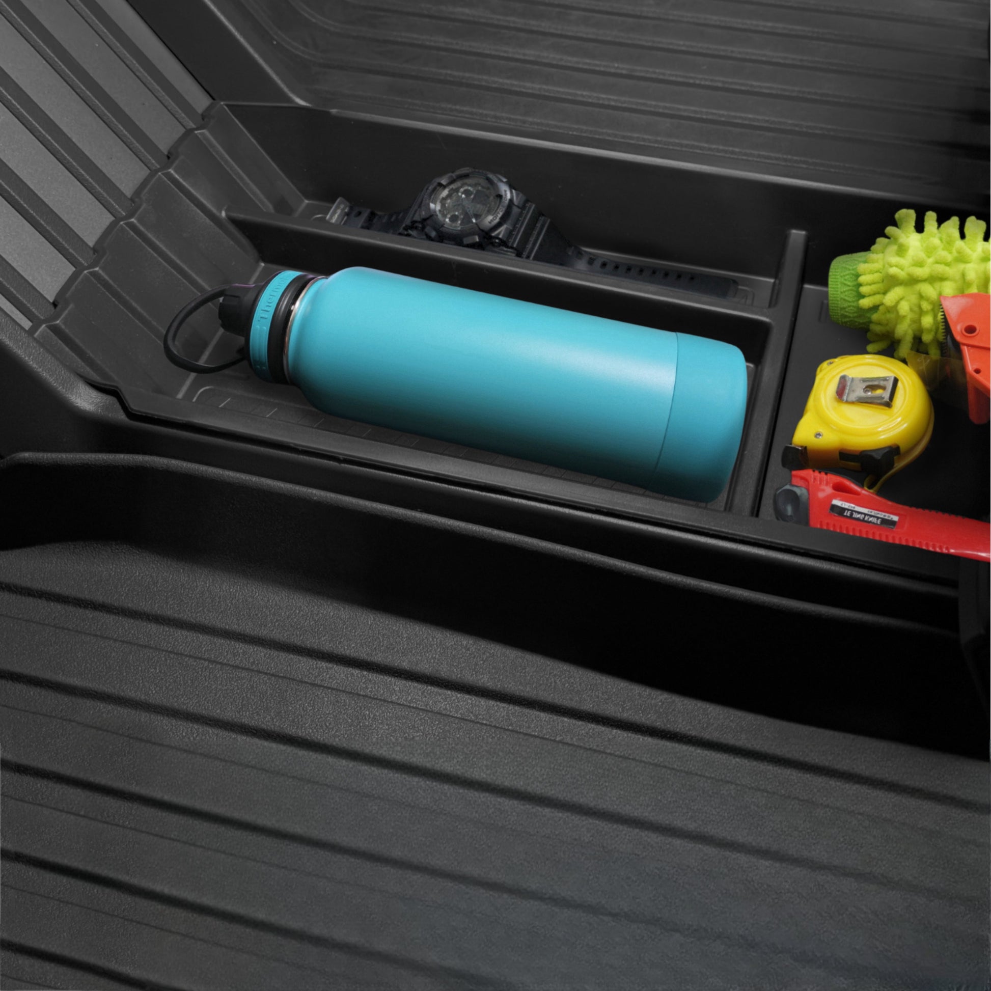 Tesla Cybertruck Floor Organizer Tray Lower Console Storage - CyberGearco