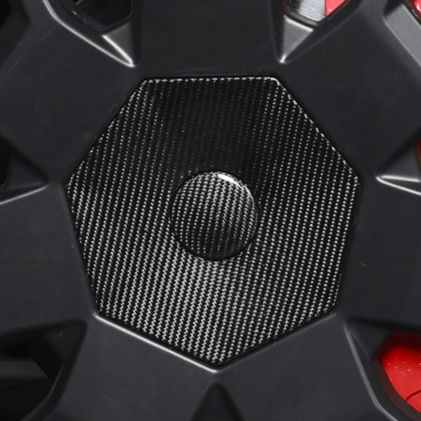 Cybertruck Real Carbon Fiber Hub Center Cap - CyberGearcoCyberGear