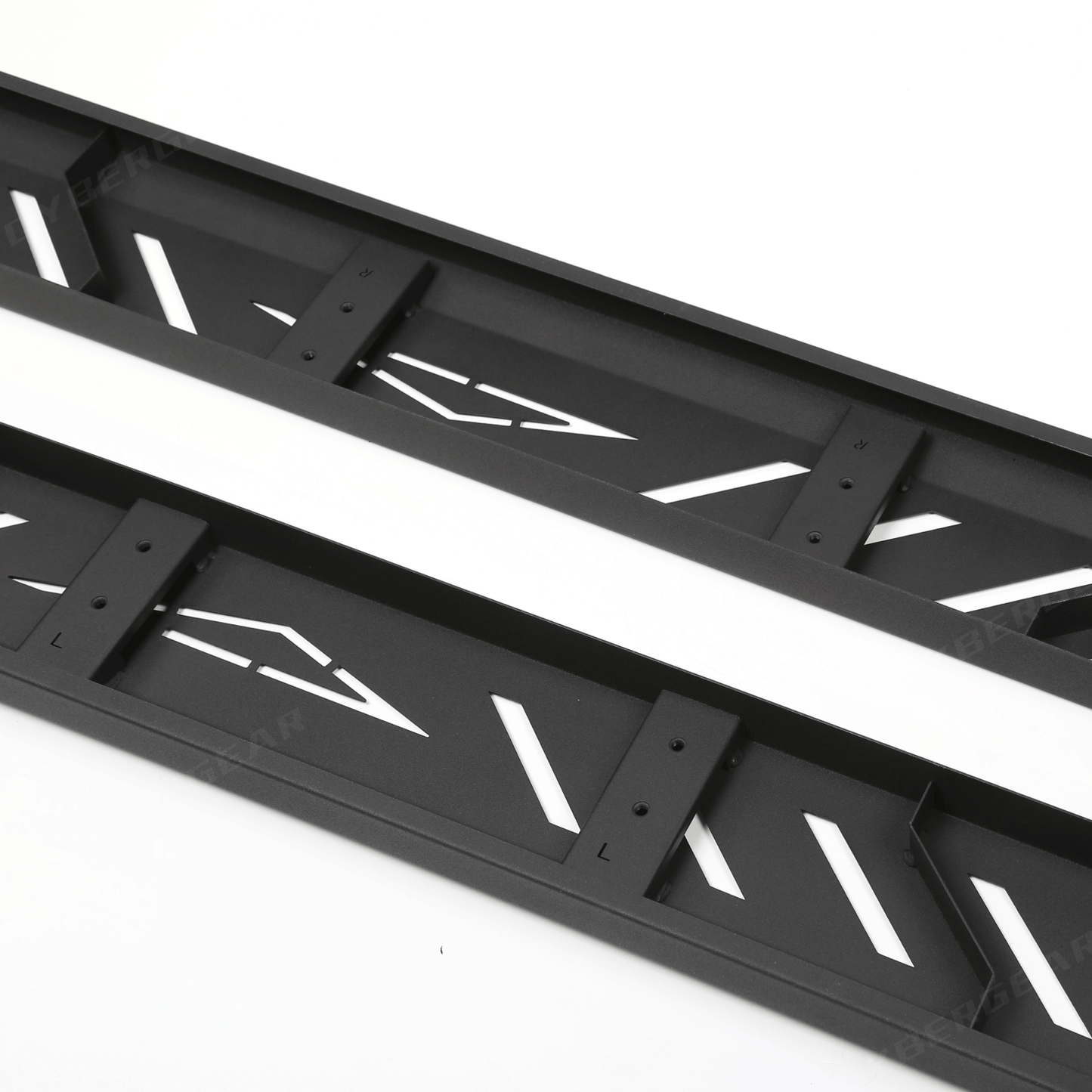 Tesla Cybertruck Running Board Set Nerf Bars Side Steps - CyberGearcoCyberGear