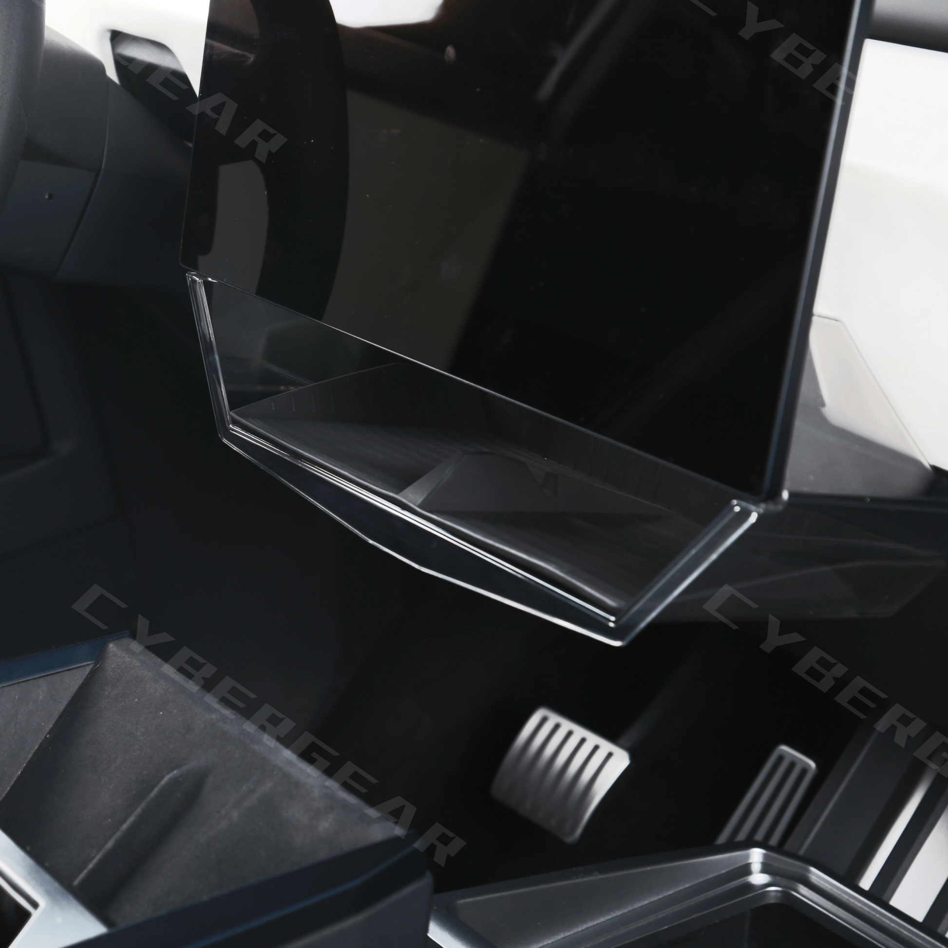 Tesla Cybertruck Under Screen Storage Organizer Upgrade Version - CyberGearcoCyberGear